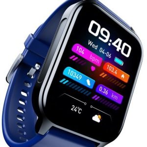 SENBONO Men'S Tactical Smart Watch - Wireless, HD Touchscreen, Step Counter, Multi-Sport Tracker, Compatible with iOS/Android, 1.39"e; IPS+TFT Display, Rechargeable 400mAh Battery, Magnetic Charging, Realtek8762DK Chip, Tactical Style, Tactical Watch | Tact