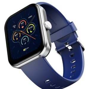Apple Watch SE 1st Gen 40mm Smartwatch with GPS, Silver Aluminum Case with Abyss Blue Sport Band, Silver Refurbished