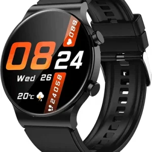 Smart Watch with Call/Answer Function, Unisex Smartwatch, 100+ Sports Modes, Fitness Tracker Pedometer & Calorie Counter, Raise-to-Wake Display, Menu Style Switching – Ideal Gift for Family