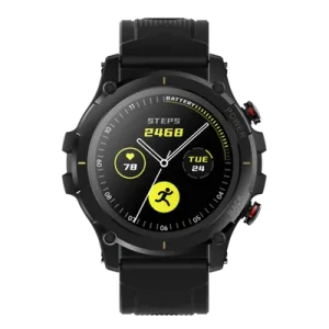 Tiwain Smart Watch For Men With Flashlight, Battery 100+ Sport Modes 1.43"e; Full Toutch AMOLED Screen, Answer Calls Wirelessly, Smartwatch For Android Phones And For IPhone Compatible, Fitness Tracker