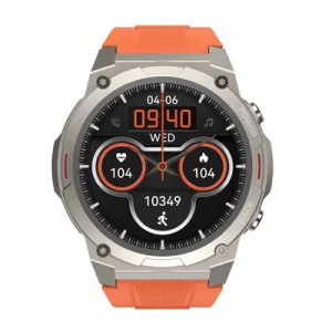 HK08 Men&apos;S GPS Smartwatch, Compass Smartwatch With Call Function, Fitness Tracking Watch In Sports Mode, 1.43-inch AMOLED Smartwatch, Durable Android And IOS Smartwatch