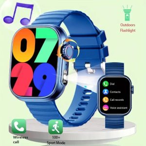 COIUSOR New Smart Watch 1.53-inch AMOLED color screen, Wireless calling/dialing, SMS reminder, 100+ sports modes Smartwatch for Fitness Tracking, for IOS and Android mobile phones, Smart men and women Durable Watch, Fashion Design watch, Smart Watch for W