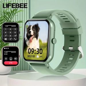 [Men&apos;s Smartwatch] Fashionable Men&apos;s Smartwatch, 2.01 Inches, Multiple Sports Modes, Wireless Calling Function, Built-in TWS Earbuds, Information Reminders, Women&apos;s Smartwatch, Remote Control Photography, Music Playback, Drinking Reminder, Best Gift for F