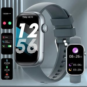 [GPS Smart Watch] COIUSOR 2.01-inch GPS Smart Watch | Wireless Calls, Compass, Swimming, 1ATM, GPS L1+L5 Dual-Frequency, IOS/Android, Maps, Navigation, Location Sharing, Multifunction, Answer Call, Outdoors, Calling, Tracker, Texting Back