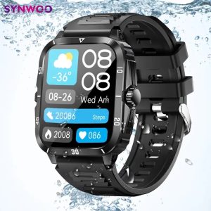 BOXUXING Smart Camera Watch with 70+ Sports Modes, IP68, 512MB Memory, Wireless Calling, -like Smartwatch, Music Control & HD Camera - Compatible with / for /,, Outdoor Activities Black
