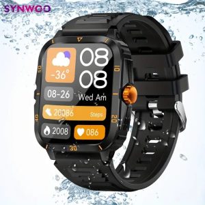 COIUSOR Men's Smart Watch with 1100mAh Battery, -Free Calling, Waterproof, 100+ Sports Modes, 2-Screen IPS Display, Wireless 5.3, / Compatible, Long-Lasting Smartwatch for Fitness Tracking,, & Outdoor Activities