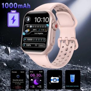 4G Kids Smartwatch with SIM Card, Includes 30-Day Free Unlimited Plan | Calling, Chatting, GPS, Enhanced Parental Control, School Lockout - Ideal Phone Watch for Ages 3-12, Blue, Child Safety Device, Kidfriendly Interface, Highquality Display, Young Kids