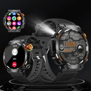 Fanwear SmartWatch Men, GT4PRO+ Sports Watch for Men/Women, 1, 53-inch HD Screen, AI Voice, 100+ Sport Modes, Sleep Tracking, Notifications, Wireless Call, NFC, Fitness Tracker, Valentine'S Day Gift