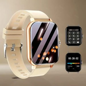 ERUN HD touch screen smart watch with camera, flashlight, alarm clock, calculator, photo album, 18 educational games, calendar, silicone strap and nylon strap, Christmas gifts and birthday gifts for boys and girls, Smart Watch For Girls, Smart Watch For W