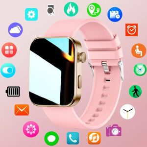 LOKMAT APPLLP 2 MAX Android Smart Watch Phone with 4G/5G, Dual SIM,, Dual Camera, Android 11 OS, Slot & Memory Card Compatible, Smartphone-Watch Hybrid for Calling, Tracking Compatible with Android/ Apps