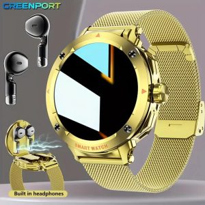 RelexFit Women'S Smart Watch, 1, 27-inch Round Display Screen, 290mAh Rechargeable Battery, Multiple Sports Modes, Wireless Call Answer/Make Calls, Remote Photo/Exercise Pedometer/Timer/Music Player/Sedentary Reminder, Suitable for Android/for iPhone, W