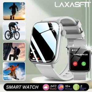 COIUSOR High-Precision GPS Smartwatch with Wireless Calling, Compass & LED, IPS HD Display, 100+ Sports Modes, Dual-Band GPS L1+L5 Positioning, Magnetic Charging, Battery, Compatible with iOS & Android Phones - Unisex Outdoor Fitness Tracker, Smart Watch