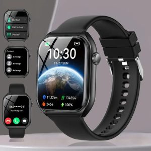 [DAORKOW GPS Smartwatch] DAORKOW Men&apos;s Outdoor GPS Sports Smartwatch 2025 | 1.43-Inch AMOLED Touch Screen, Wireless Calls, GPS Tracking, Compass, Barometric Pressure, 670Mah Battery, Voice Assistants, Weather, Music Control, Step Counting, Calories, Messa