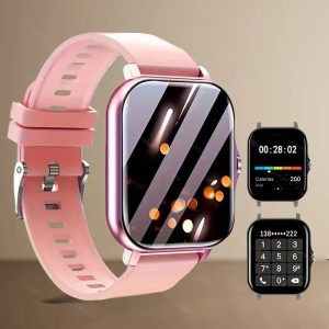 COIUSOR New Smart Watch 1.53-inch AMOLED color screen, Wireless calling/dialing, SMS reminder, 100+ sports modes Smartwatch for Fitness Tracking, for IOS and Android mobile phones, Smart men and women Durable Watch, Fashion Design watch, Smart Watch for W