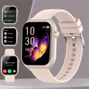 Brand New Stylish Square Men'S Outdoor Sports Smart Watch Wireless Call Flashlight AI Voice Assistant Sports Tracker Suitable for Android And Ios Men'S Sports Smart Bracelet