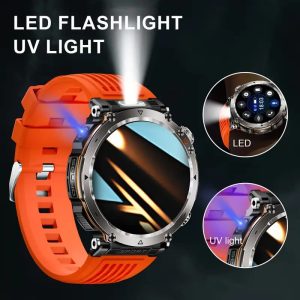 [GPS Smart Watch] 2025 New GPS Smart Watch With GPS, Compass,, Wireless Call And Text Reminders, 5.11cm HD Large Display, 170+ Sports Mode, Zinc Alloy, Outdoor Sports Fitness Tracker Smartwatch, Watch For Men Compatible With Android & Ios