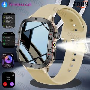 High-End Fashion Android smartwatch for Men - 1.508 Inch AMOLED Display, WiFi, GPS, Wireless Calling, Sports Tracking, Travel Map Navigation, SOS, Music, Massive App Downloads, Best Father&apos;s Day Gift