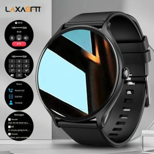 RELEXFIT Women&apos;S Smartwatch with Call Function, 1.27&quote; HD Touch Screen, 1.27&quote; HD Tempered Glass, Android & iOS Compatible, IP67, 100+ Sports Modes, Pedometer, Activity Record, DIY Watch Faces, Music Control, Fitness Tracker, Ideal Christmas Gift