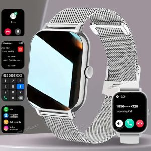 Men&apos;S Smart Watch with TFT Display, Full Touch Screen, Magnetic Charging, 100+ Sports Modes, Fitness Tracker, IP68 High Quality, Music Playback, Call Reminder, Raise to Wake, USB Charging, Dial Switch, Stylish Watch Design, Durable Strap