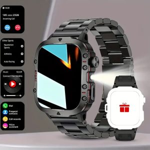 [AI Smart Watch] AI Smart Watch with HD Resolution Screen, Photo and Video, Voice Conversation, Translation