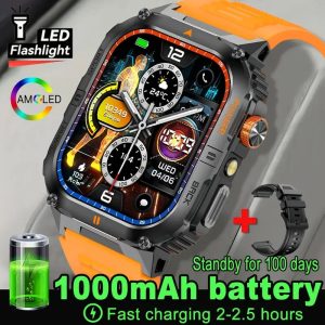 [ Activity Set]Catshim 1.45-Inch &quote;GPS HD Smart Watch&quote; Features High Altitude Pressure, Compass, GPS, Long Battery Life, IPX8/1ATM, Timer, Stopwatch, Dial Market Switch, 107 Sports Modes, Compatible with Iphone/Android, Perfect Gift for Both Men And Women