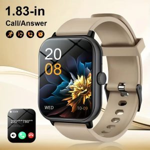 2025 New GPS Tracking Smartwatch, 1, 95-inch HD Large Screen, 500mAh Large Capacity Battery, Built-in 5, 2/3, 0 Dual Wireless Chip, Supports Wireless Calling, Multiple Sports Modes, Suitable for iPhone and Android, Zinc Alloy Body