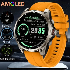 2025 New Smart Watch Men Full Touch Screen Sport Fitness Watch IP67 Waterproof Wireless Call Smartwatch Men+box for Android iPhone