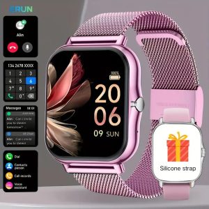 COIUSOR 1.46-inch GPS Smart Watch with Wireless Calls, Compass, Altitude, Air Pressure, Swimming, 5ATM High Quality, GPS L1+L5 Dual-Frequency Positioning, 3D Dly Video Watch Face, for IOS and Android mobile phones, for Men & Women Outdoor Enthusiasts