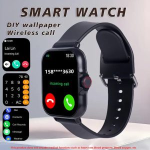 Smart Watch for Men Women Answer/Make Call, GPS Built-in, 1.83&quote; Big Touch Screen Fitness Activity Tracker, IP68 Waterproof Smartwatch with 100+ Sports Mode Pedometer Reminders Alarm Clocks and More, Compatible with iOS & Android Phones