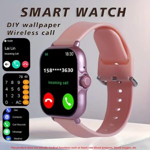 TiZOOP Smart Watch for Women, 1.27"e; Touch Screen, with Answer/Make Calls, Multiple Sports Modes, Pedometer, Fitness Activity Recording, DIY Watch Dials, IP67, Sports Watch, Compatible for iPhone/Android PhonesPerfect Gift for Women