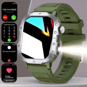 2025 KOSPET M3 Smart Watch Men 480mAh 60 Days Extra-Long Battery Rugged Smartwatches Wireless Call 5ATM IP69K 1.43"e; AMOLED Always On Display Screen 170+ Sports Modes 6 Smart Recognition Sports Corning Gorilla Glass Multiple Watch Faces 24H Health Monitor