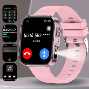 Konitee 1.8"e; Smart Watch Super Thin And Large Screen Men's/Women's Smart Sports Watch, Upgrade High Quality Technology, 100+ Fitness Mode Smart Tracker, Stress Sleep Detection And Other 7 Daily Activities Monitoring, Suitable for iPhone And Android System