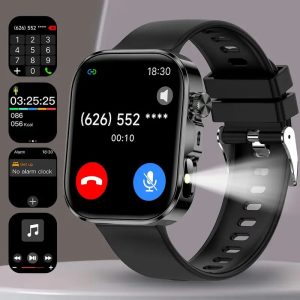 [Ciberer GPS Smart Watch] Ciberer GPS Smart Watch 1.43 AMOLED Display Built-in Compass Barometric Altimeter Flashlight Voice Call 170+ Sports Modes 5ATM High Quality