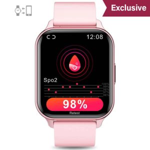 TiZOOP Fashion Smart Watch for WomenAnswer & Make Calls, 1.27"e; HD Display Full Touch Screen, Multiple Sports Modes, Pedometer, Activity Data Recording, Music Control, IP67, Sports Watch Compatible with IPhones & Android Phones