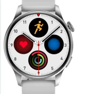 Smart Watch 2.1 Inch Screen, Wireless Charger NFC, Make/Answer Call Compass Al Vocie, Fitness Tracker With 2 Straps