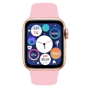 2025 Smart Watch for Women & Men - Minimalist Design with Metal Case, Silicone & Steel Strap, Rechargeable Lithium Battery, 5 Sports Modes, Wireless 5.3, USB Charging, Sleek Black & Rose Golden Accents, Fitness Tracker, Smart Watch for Android Phones, Sma